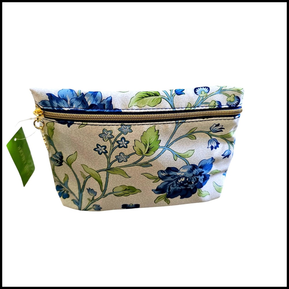 Estee Lauder Floral Print Cosmetic‎ Bag Travel Pouch Makeup Case Organizer New